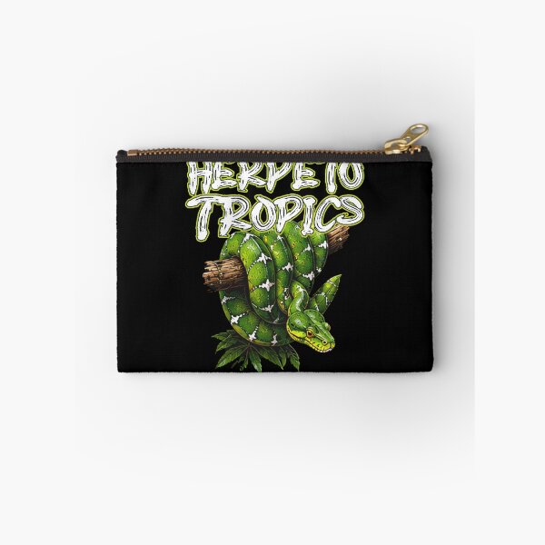 Item preview, Herpeto Tropics Green Tree Snake Reptile Lover Herpetology Zoology Reptile Keeper designed and sold by Jt41.