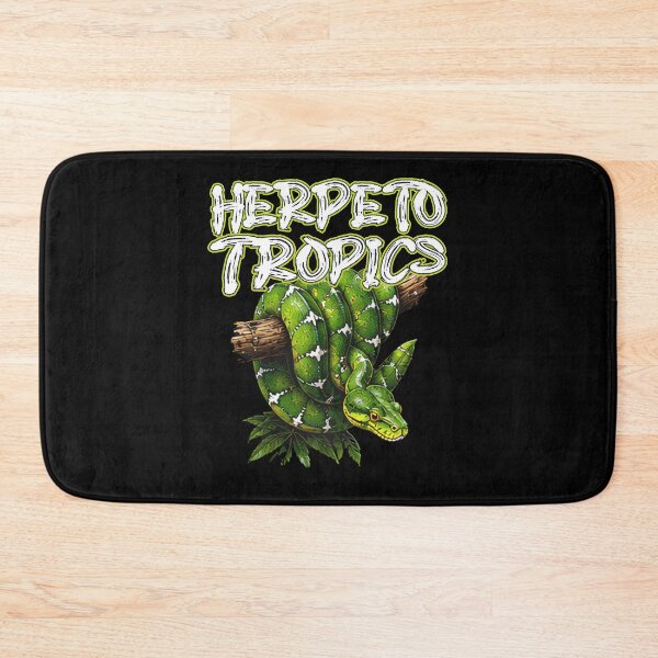 Item preview, Herpeto Tropics Green Tree Snake Reptile Lover Herpetology Zoology Reptile Keeper designed and sold by Jt41.