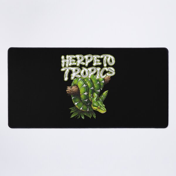 Item preview, Herpeto Tropics Green Tree Snake Reptile Lover Herpetology Zoology Reptile Keeper designed and sold by Jt41.
