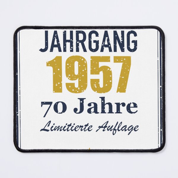 Item preview, Jahrgang 1957 – 70 Jahre Limitierte Auflage designed and sold by SpruchwerkShop.
