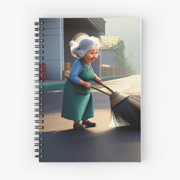 Item preview, Old Fart as a Road Sweeper designed and sold by Colin Bentham.