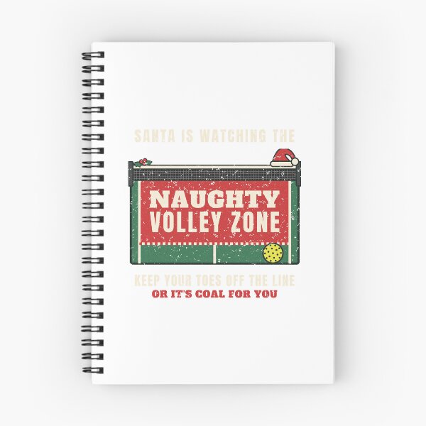 Item preview, Naughty Volley Zone Santa Pickleball Kitchen Funny designed and sold by RobinHoodShirts.