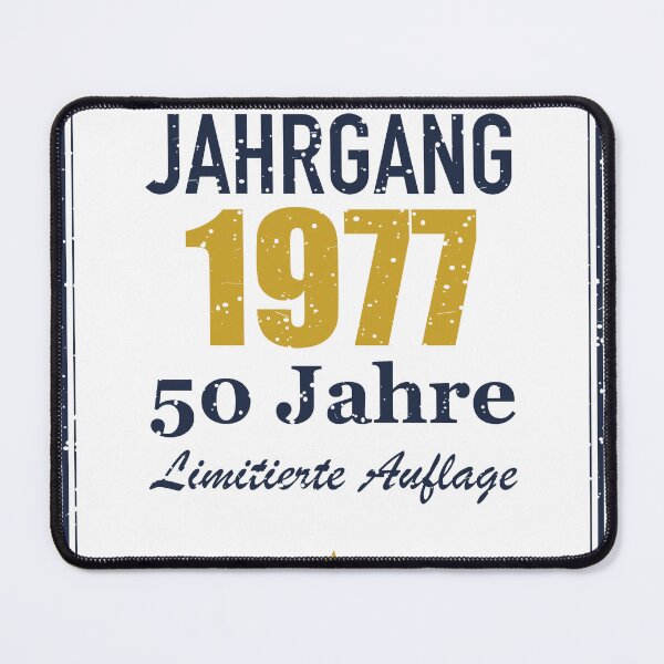 Item preview, Jahrgang 1977 – 50 Jahre Limitierte Auflage designed and sold by SpruchwerkShop.
