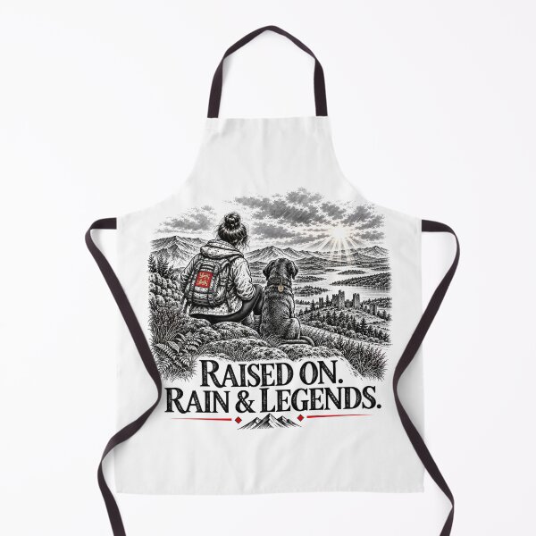 Item preview, Raised on Rain and Legends Welsh Hiking designed and sold by Roots, Rain & Ridges.