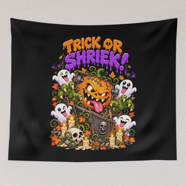 Item preview, Halloween trick or shriek! designed and sold by Edrien Design.