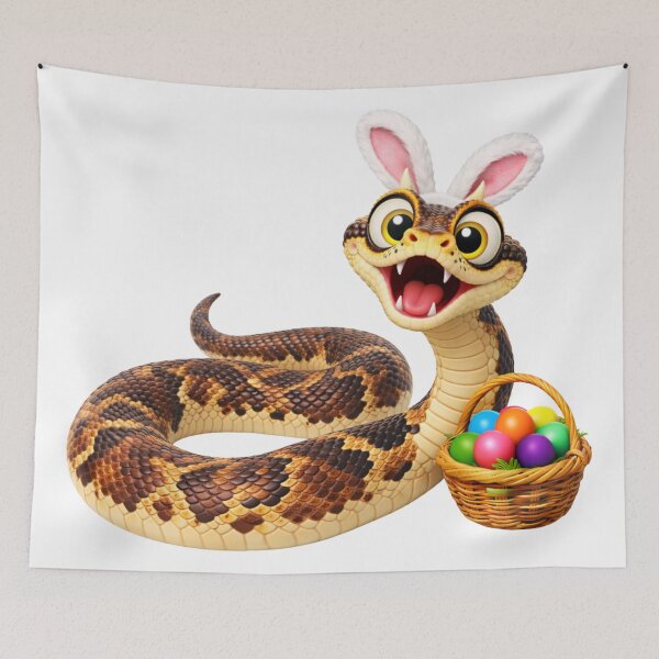 Item preview, Playful Cottonmouth Easter designed and sold by Sillytoe.