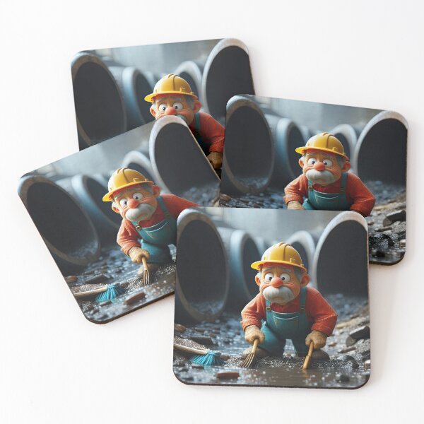 Item preview, Old Fart as a Sewer Worker designed and sold by Colin Bentham.