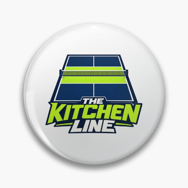 Item preview, Pickleball Kitchen Line – Bold Non-Volley Zone Court Graphic designed and sold by astersgraphics.