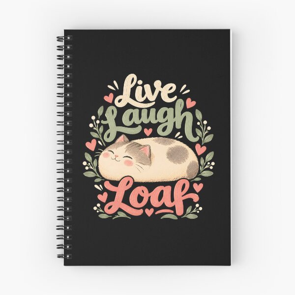 Item preview, Live Laugh Loaf Cat  designed and sold by a-turner-paint.