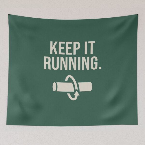 Item preview, Keep It Running Industrial Maintenance Reliability Engineer designed and sold by Amr Darwish Graphic designer.