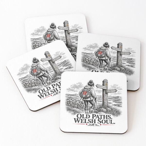 Item preview, Old Paths Welsh Soul Walking Design designed and sold by Roots, Rain & Ridges.