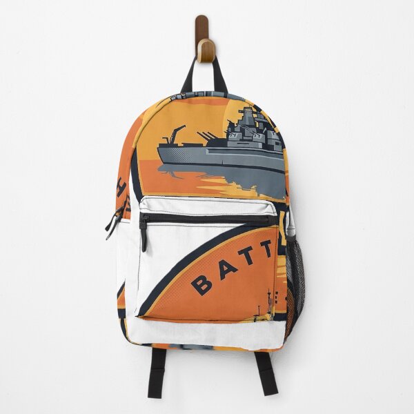 Item preview, USS Alabama Battleship Mobile Alabama Sunset Bay Vintage Badge Sticker designed and sold by DetourDgn.