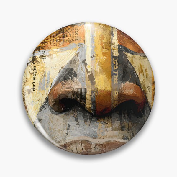 Item preview, Unique Portrait of a Human Face with Abstract Art designed and sold by Artessie.