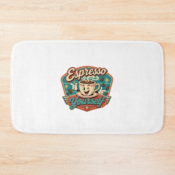 Item preview, Espresso Yourself Funny Coffee T-Shirt Retro Vintage Coffee Lover Gift designed and sold by SMOOTHMARKET.