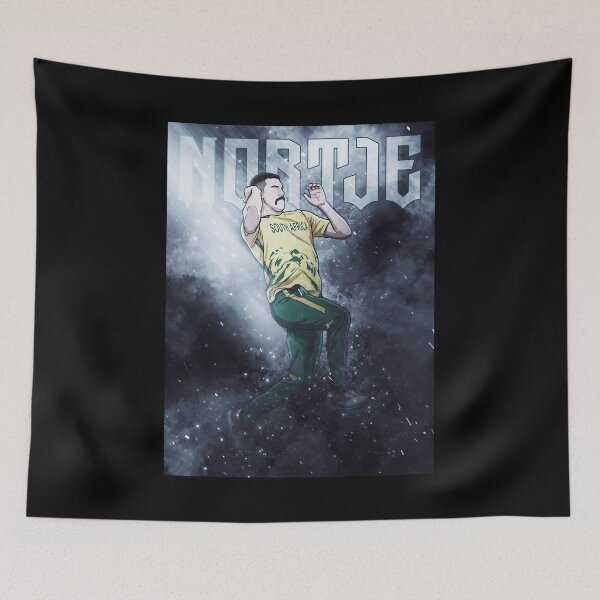 Item preview, Anrich Nortje - Bowler - Retro T20 - Cricket Player designed and sold by GlimTig.