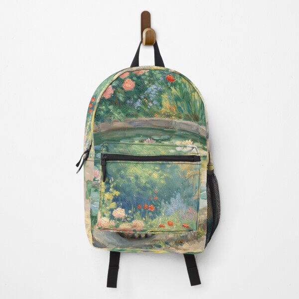 Item preview, Cats in Monet’s Giverny Garden – Claude Monet Inspired Cat Art designed and sold by Tamas Das.