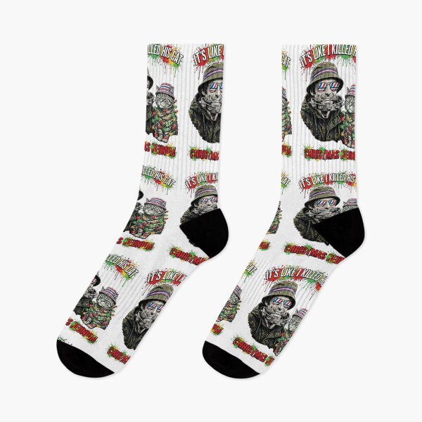 Item preview, Its Like I Killed His Cat Oasis Britpop Punk Christmas Reunion Splatter designed and sold by inkfluenceart.