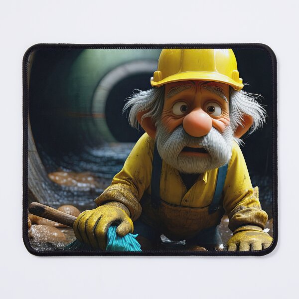 Item preview, Old Fart as a Sewer Worker designed and sold by Colin Bentham.