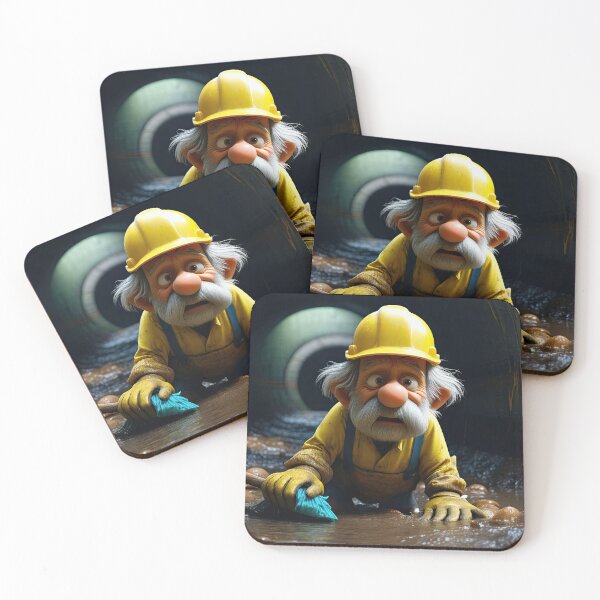 Item preview, Old Fart as a Sewer Worker designed and sold by Colin Bentham.