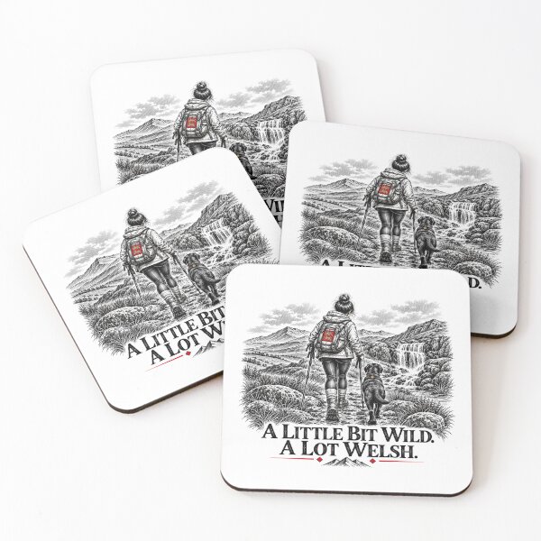 Item preview, A Little Bit Wild A Lot Welsh designed and sold by Roots, Rain & Ridges.