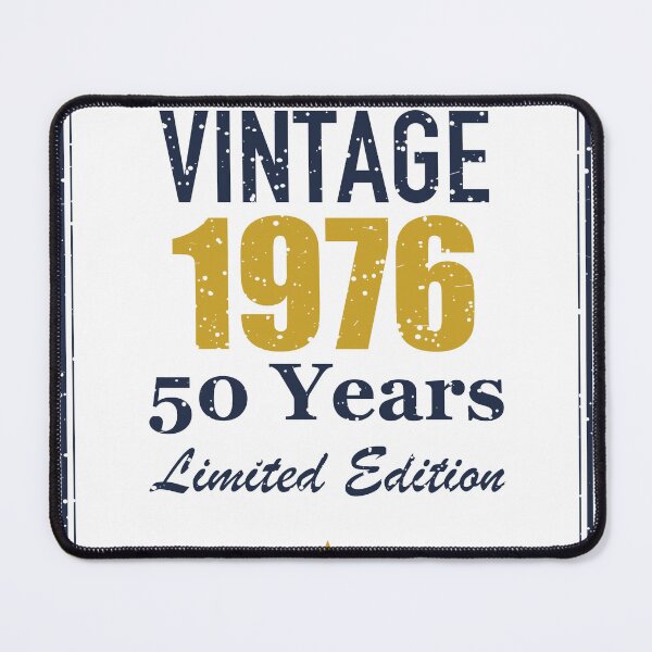 Item preview, Vintage 1976 – 50 Years Limited Edition designed and sold by SpruchwerkShop.