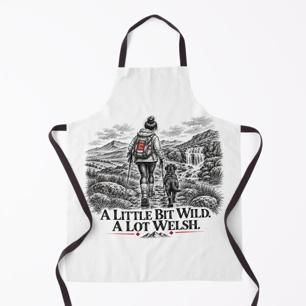 Item preview, A Little Bit Wild A Lot Welsh designed and sold by Roots, Rain & Ridges.