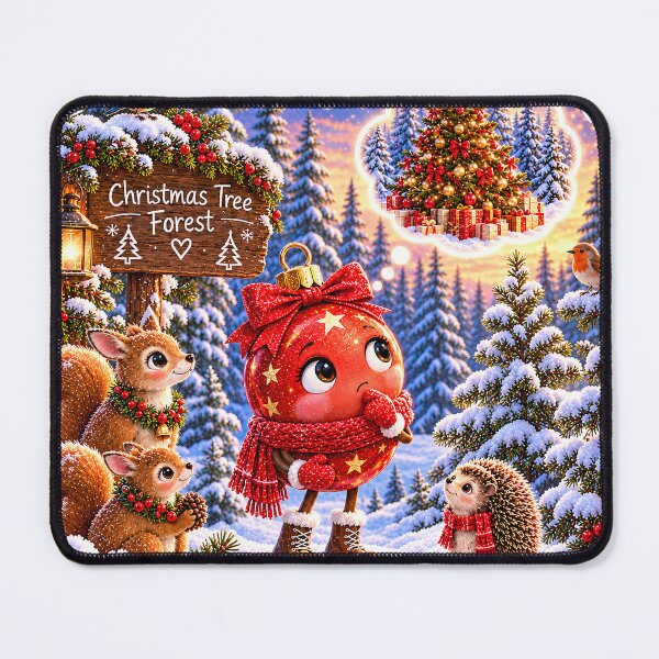 Item preview, Red Christmas Bauble - Dreaming of a Perfect Christmas Tree designed and sold by DoreenGehrkeArt.