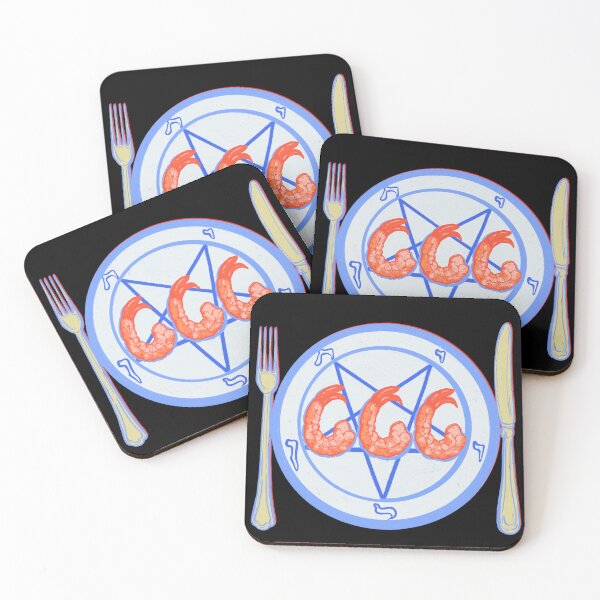 Item preview, 666 Shrimp Plate designed and sold by IHateDumplings.