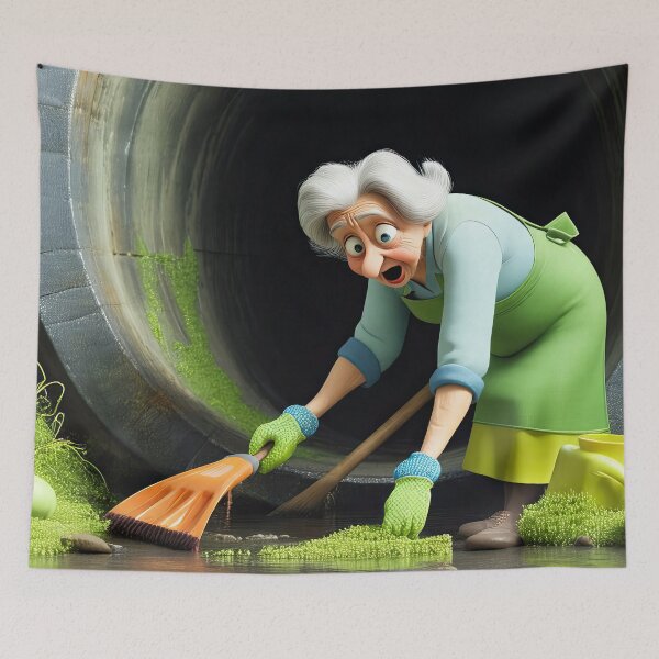 Item preview, Old Fart as a Sewer Worker designed and sold by Colin Bentham.