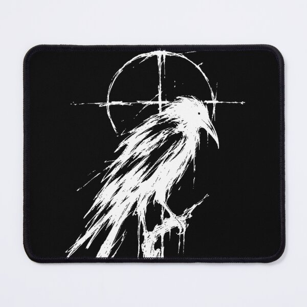 Item preview, Ghostly Raven with Crosshair Symbol designed and sold by InterStore78.