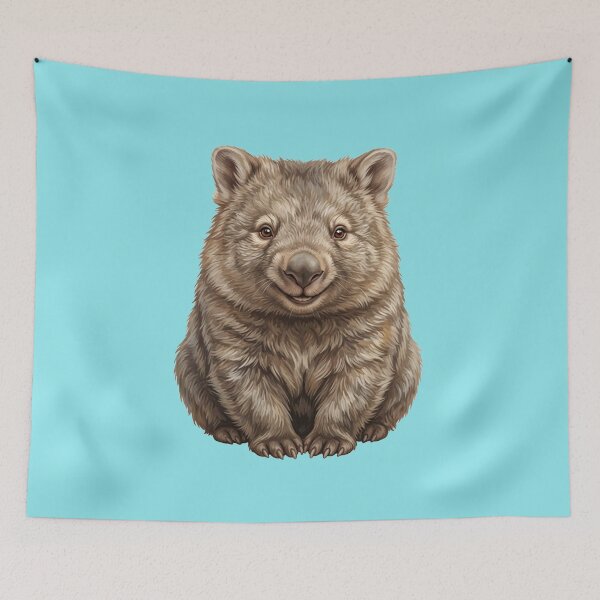 Item preview, Wombat designed and sold by Why Not Art.