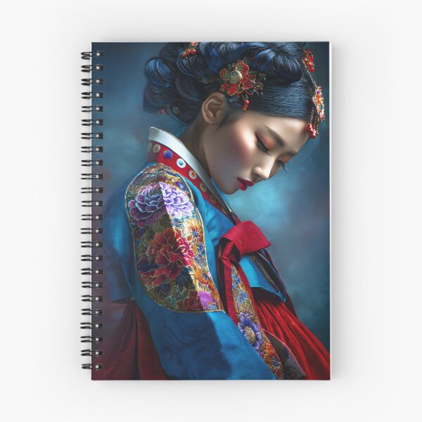 Item preview, Elegant Traditional Korean Hanbok Portrait Photography designed and sold by Artessie.