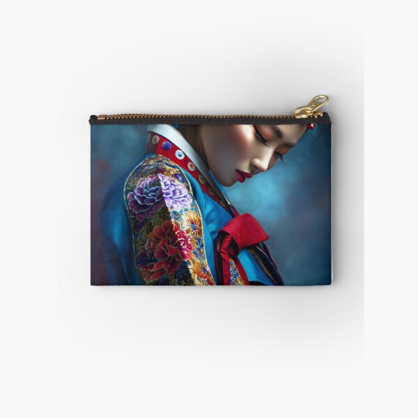 Item preview, Elegant Traditional Korean Hanbok Portrait Photography designed and sold by Artessie.
