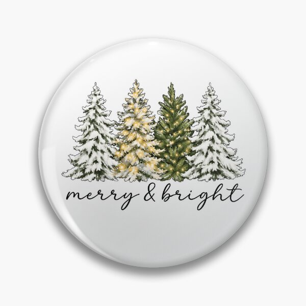 Item preview, Merry And Bright Christmas Tree designed and sold by chizuneart.