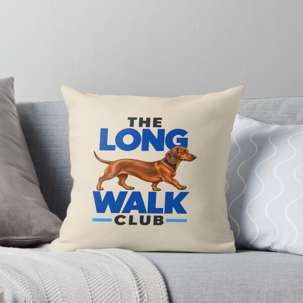 Item preview, Dachshund Long Walk Club – Cute Sausage Dog Walking Illustration designed and sold by astersgraphics.