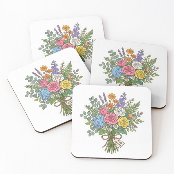 Item preview, Fresh Blooms Colorful Wildflower Bouquet designed and sold by PetalsPaws.