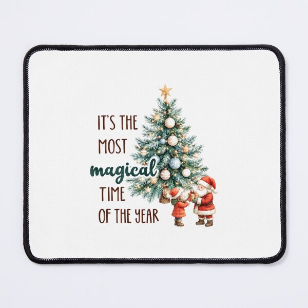 Item preview, Vintage Santa Christmas Tree designed and sold by pruittpeteart.