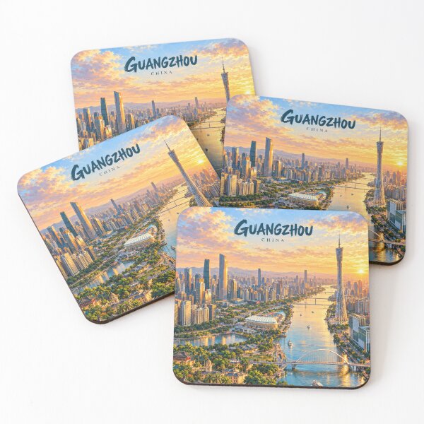 Item preview, Guangzhou Painterly Chinese City Impression designed and sold by MichaeIRellov.