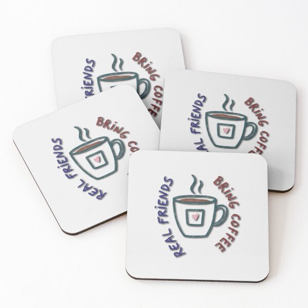 Item preview, Real Friends Bring Coffee designed and sold by Aise06.