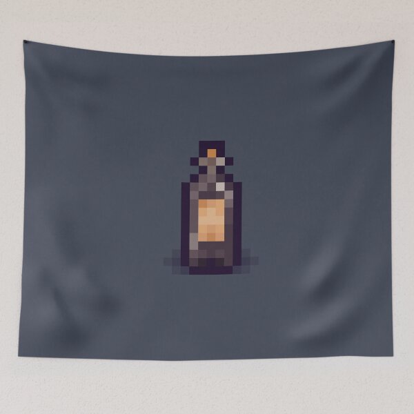 Item preview, Pixel Potion, Label, Grey designed and sold by Ben Henry.