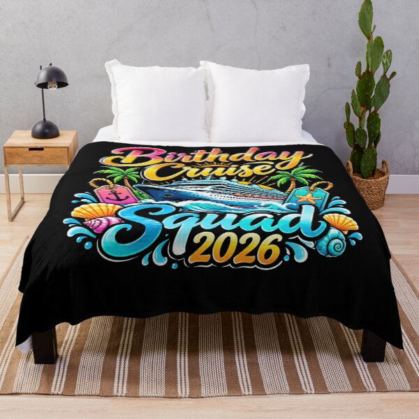 Item preview, Birthday Cruise Squad 2026 Group Vacation Celebration designed and sold by FolkGraphics.