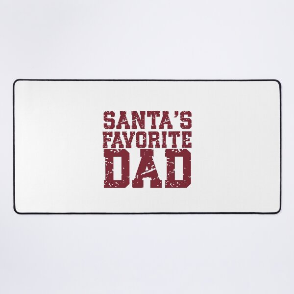 Item preview, Santa's Favorite Dad | Funny Christmas Dad Quote | Vintage Christmas & Fatherhood Humor designed and sold by stylishdzign.
