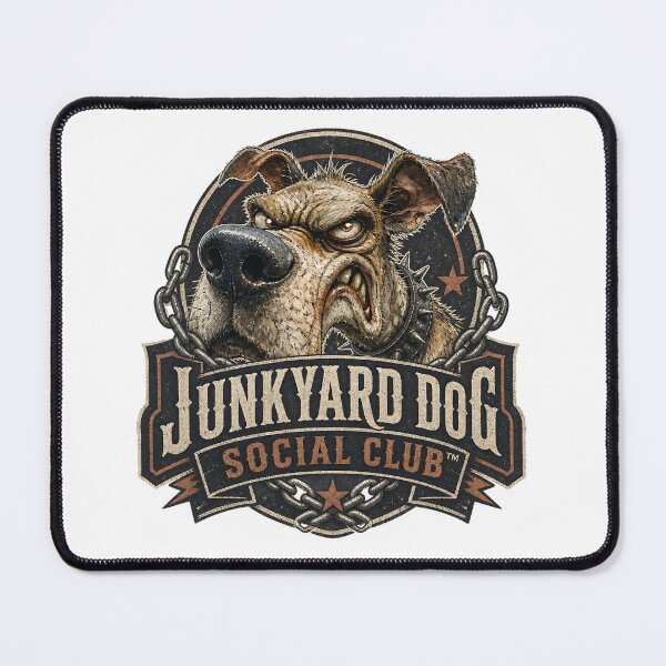 Item preview, Junkyard Dog Social Club™ Tough Vintage Art designed and sold by Wilcox PhotoArt.