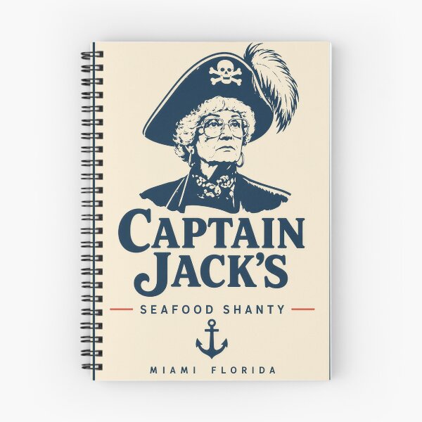 Item preview, Captain Jack's Seafood Shanty - Golden Girls designed and sold by TirConnaill.