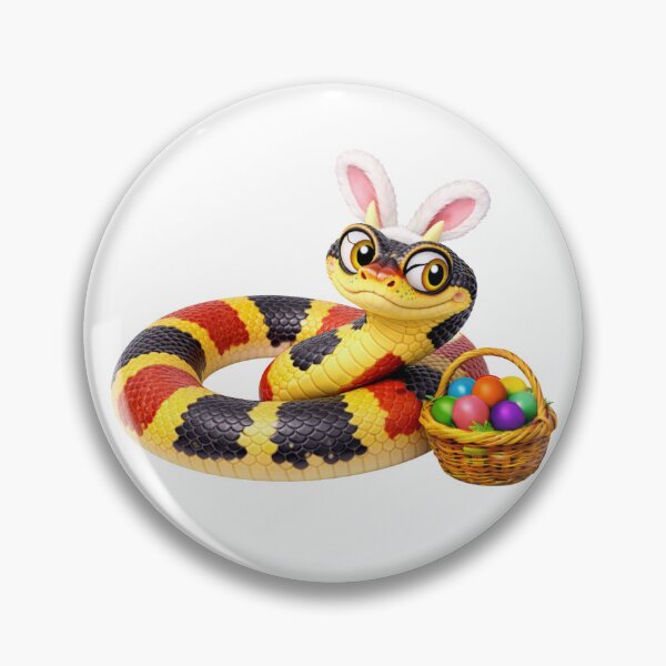 Artikelvorschau, Verspielte Östliche Korallenschlange Ostern entworfen und verkauft von Sillytoe.