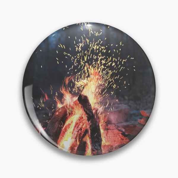 Item preview, Roring fire in the woods. designed and sold by country craft designs.