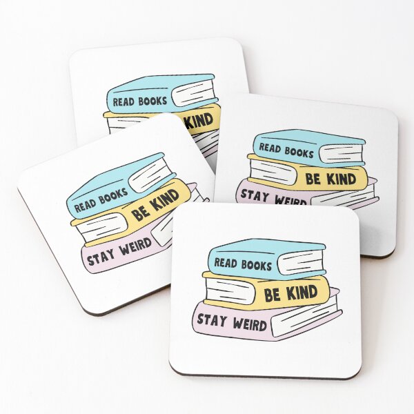 Item preview, Read Books Be Kind Stay Weird designed and sold by azy2shop.