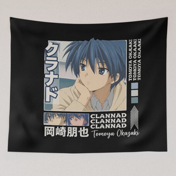 Item preview, Tomoya Okazaki Portrait designed and sold by GrossrobertArts.