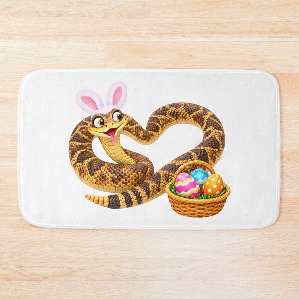Item preview, Joyful Eastern Diamondback Rattlesnake Easter designed and sold by Sillytoe.