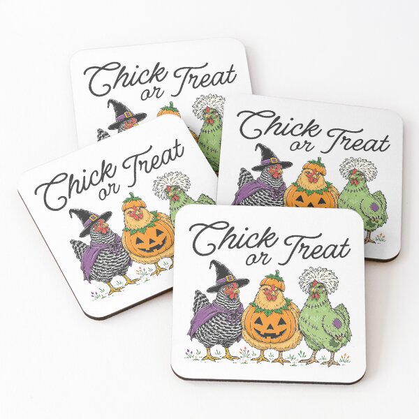 Item preview, Halloween Chicken Trio, Witch Pumpkin Frankenstein Hens, Funny Farmhouse Sublimation designed and sold by River Silva.